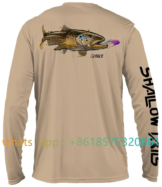 Children's Performance Shirt Breathable Fishing T-Shirt Outdoor