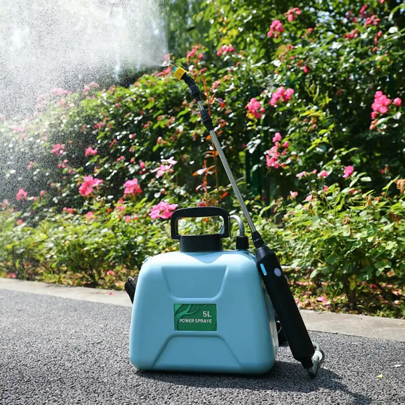

Watering Can Agricultural Equipment USB Rechargeable 5L Electric Sprayer Garden Plant Mister With Spray Gun Automatic