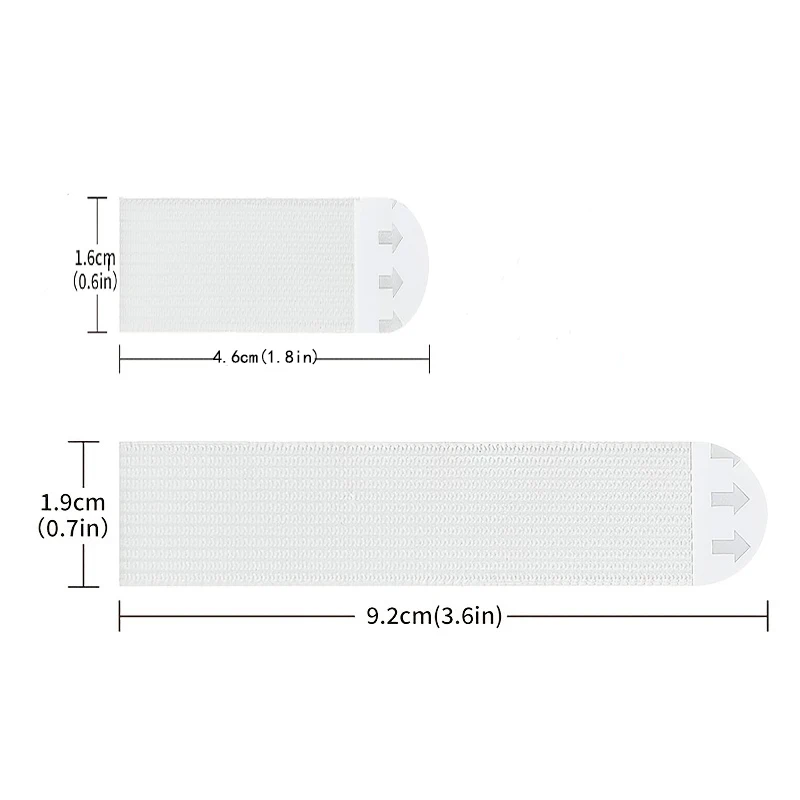 12/24pairs 양면 접착 스트립 비파괴 교수형 벽 접착 스트립 벽 후크 도구가 필요없는 이동식 접착 스트립