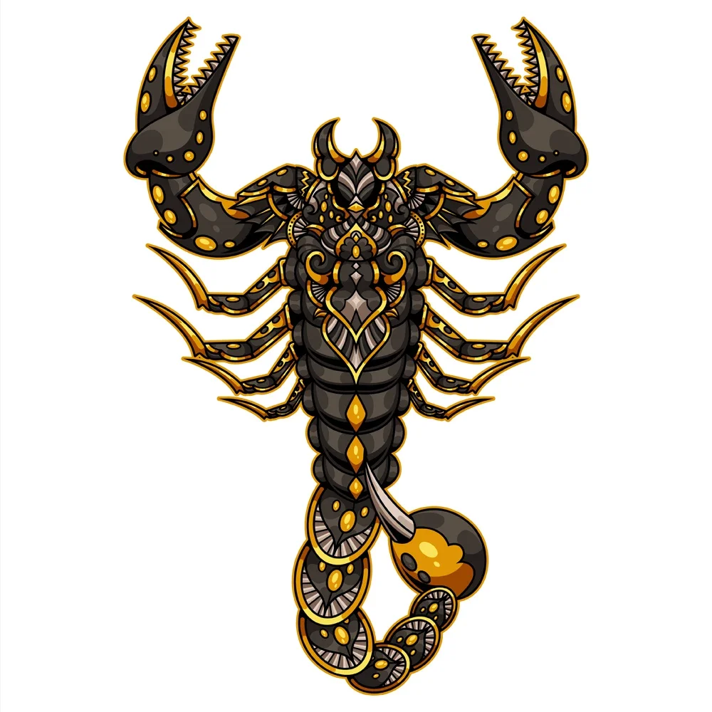 

Variation Scorpion Personalized Car Sticker PVC Bumper Windshield Applique Motorcycle Laptop Decoration Waterproof Auto Decals