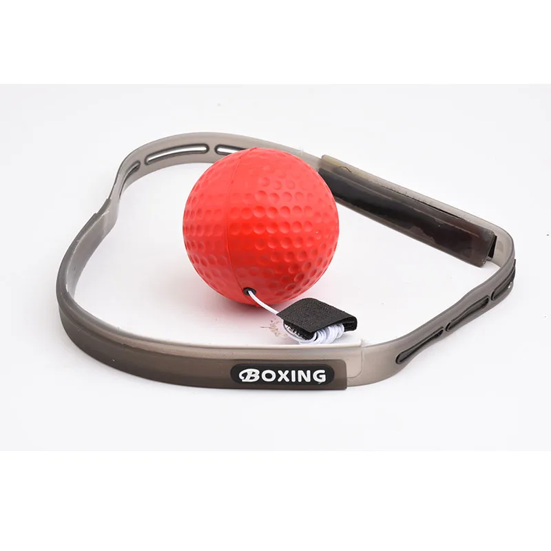 Head Mounted Speed Ball Boxing Ball on String Head Bands MMA Reflex Improve Speed Reactions Sports Fight Training Muscle Fitness Equipment