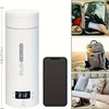 Travel Electric Kettle Portable Small Mini Tea Coffee Kettle Water Boiler, Water Heater Steel & Auto Shut-Off & Boil Dry Protect 6