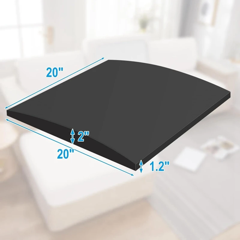 A69 Couch-Kissenträger für schlaffe Sitzfläche, 3-teiliges Sofa-Möbel-Sitzkissen, schlaffe Reparatur, Sofakissen-Unterstützung aus Schaumstoff – Detail 3
