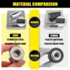 360° Rotating Turbo Nozzle for Pressure Washers! 1/4" Quick - Connect, Ideal for Concrete, Brick, Wood Fences & Windows 3