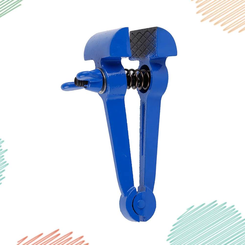 

Heavy Duty Hand Vice Handheld Vise Clamp Grip Spheroidal Graphite Steel Fixed Plier For Jeweler Woodworking Drawing Repair