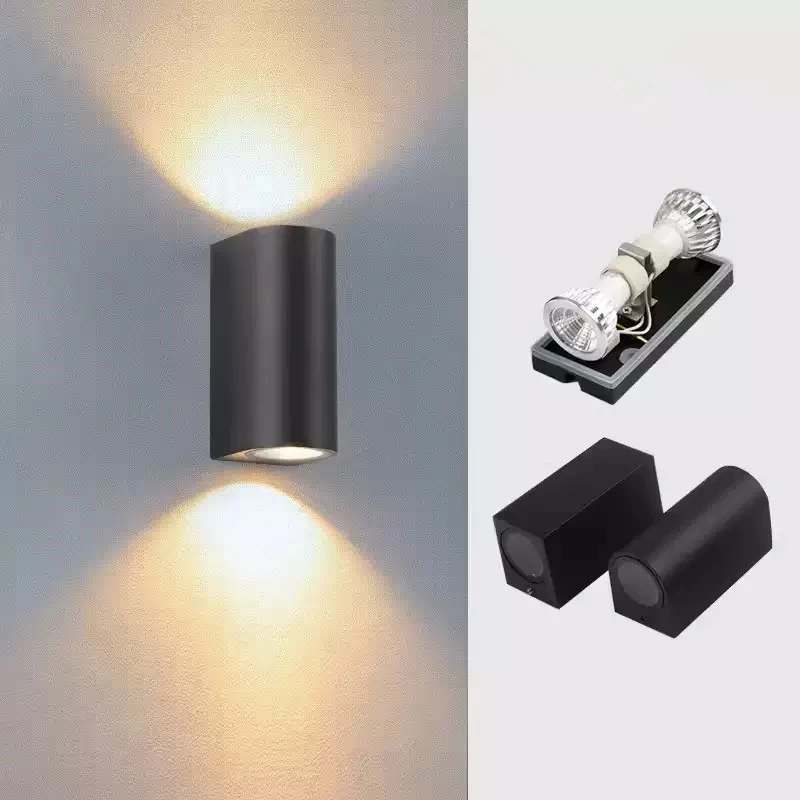 รูปสินค้า โคมไฟติดผนัง LED กันน้ำ กลางแจ้ง ระเบียง สวน ตกแต่งบ้าน