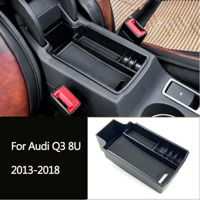 ABS Auto Zentrale Armlehne Storage Box für Audi Q3 8U F3 Sportback