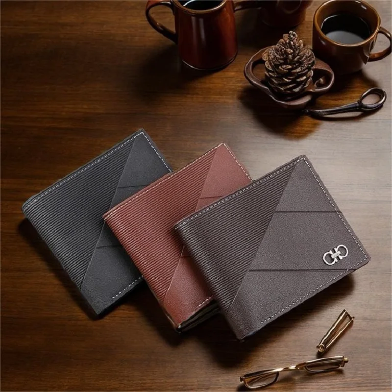 Leather-Slim-Wallets-for-Men-Minimalist-Bifold-Mens-Short-Money-Clip ...