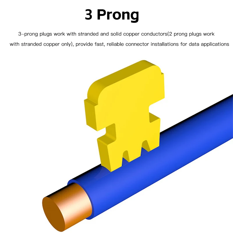 RJ45 Connectors 10PCs Cat6A Cat7 Pass Through Shielded Gold Plated Modular Fast Transmition
