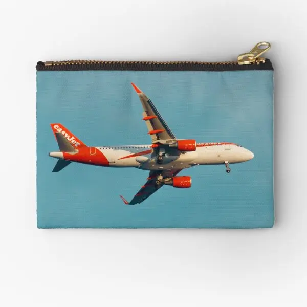 

Чехлы на молнии Easyjet A320, маленькая косметическая упаковка, карман для денег, ключей, носков, нижнего белья, женская, мужская сумка для хранения монет, бумажник, трусики
