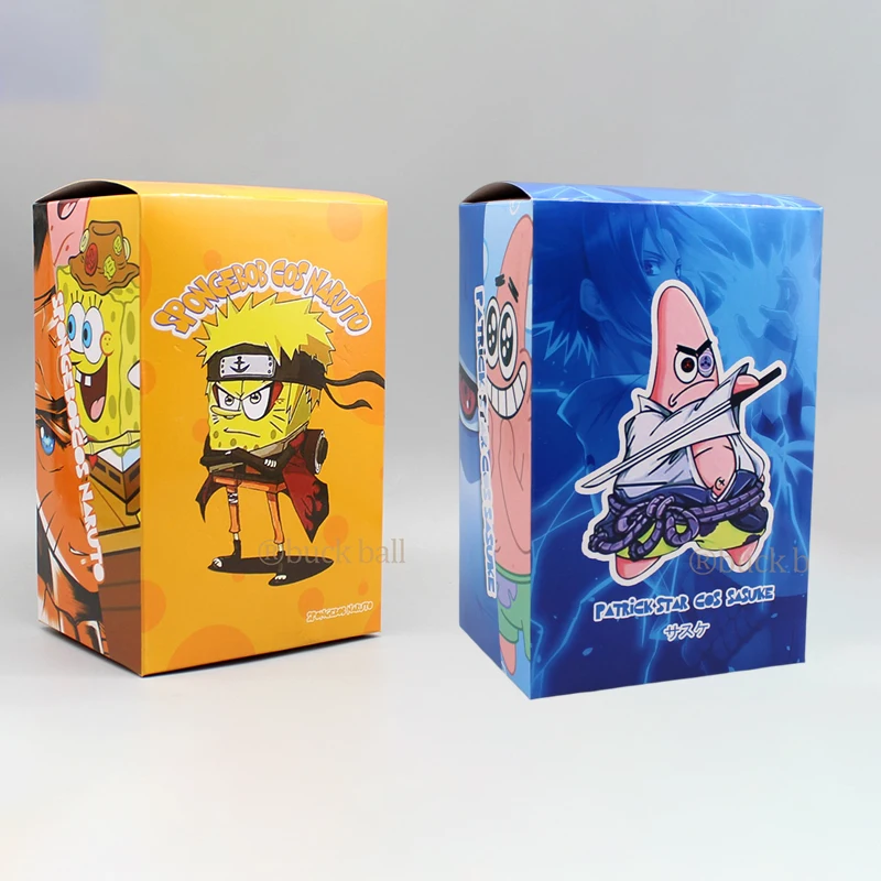 Naruto Anime Estátua de PVC para Crianças, COS, Bob Esponja, Patrick  Estrela, Uchiha, Sasuke, Modelo Kawaii