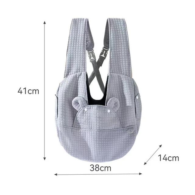 2025 best-selling dog bag - suitable for all seasons. Dog and cat outdoor bag with large capacity, breathable and comfortable. 6