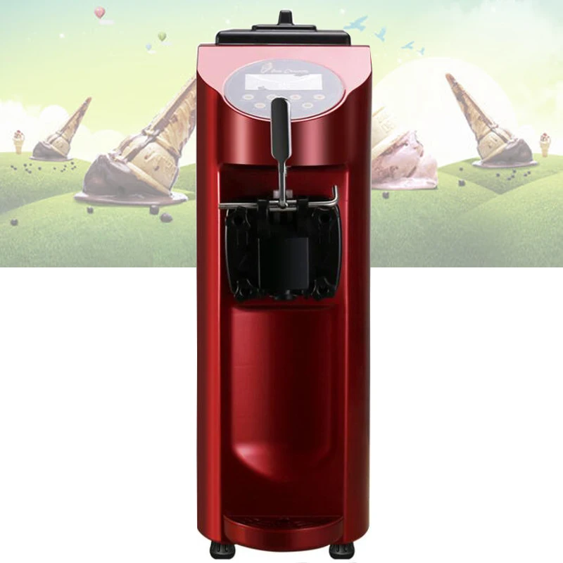 

Ice Crushers Shavers Commercial Soft Ice Cream Makers Machine Electric Ice Cream Vending Machine Stainless Steel Sundae Ice Crea