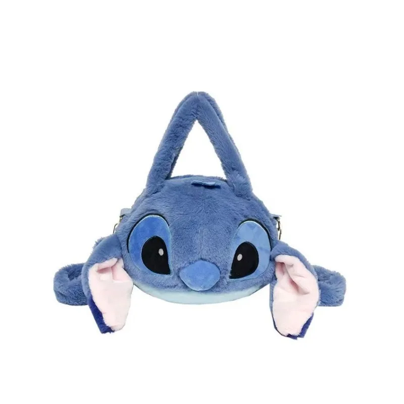 Disney New Cartoon Stitch Plush Children's School Bag Kindergarten Cute Fashion Color Blocking Backpack