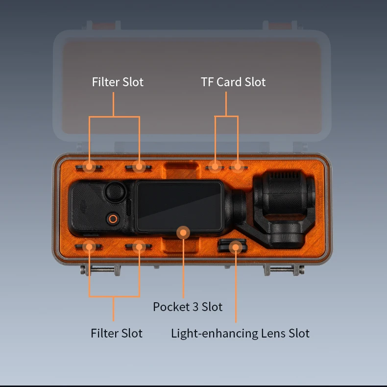 Portable TPU Air Bladder Storage Box Waterproof Protective Storage Case Durable
