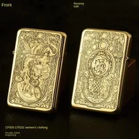 CHIEF New Personalized And Creative Pure Copper Kerosene Lighter Sculptured Camel Pattern Business Gift For Boyfriend's Birthday 2