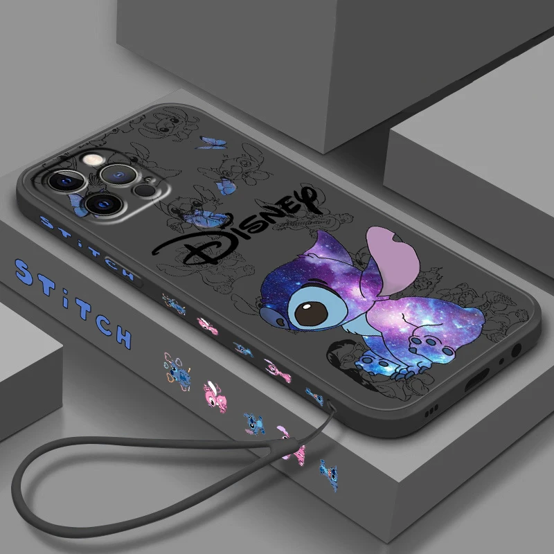 thumbnail image 1 of Funda de teléfono de TPU de Lilo & Stitch de Disney para Apple iPhone 15, 14, 13, 12, 11, XS, XR, X, 8, 7, SE Pro Max Plus, Mini, 1 of 5