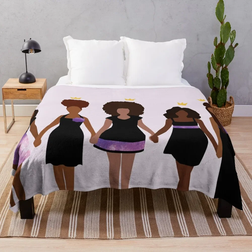 

Sisterhood Throw Blanket Bed linens Single Luxury Blankets