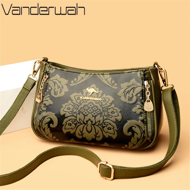 2022 Women's Print Trendy Shoulder Bag High Quality Female Crossbody Messenger Sac Luxury Brand Design Lady Handbags and Purses 2