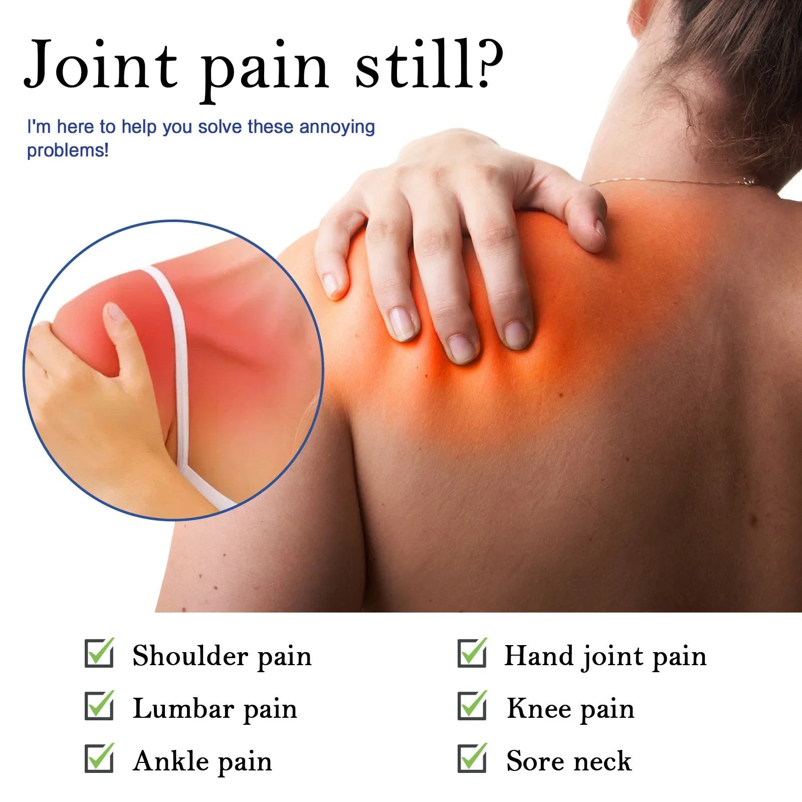 Shoulder Pain Relief Cream Relieve Muscle Soreness Neuralgia Neck Waist Legs Foot Bone Joint Arthritis Rheumatic Cream