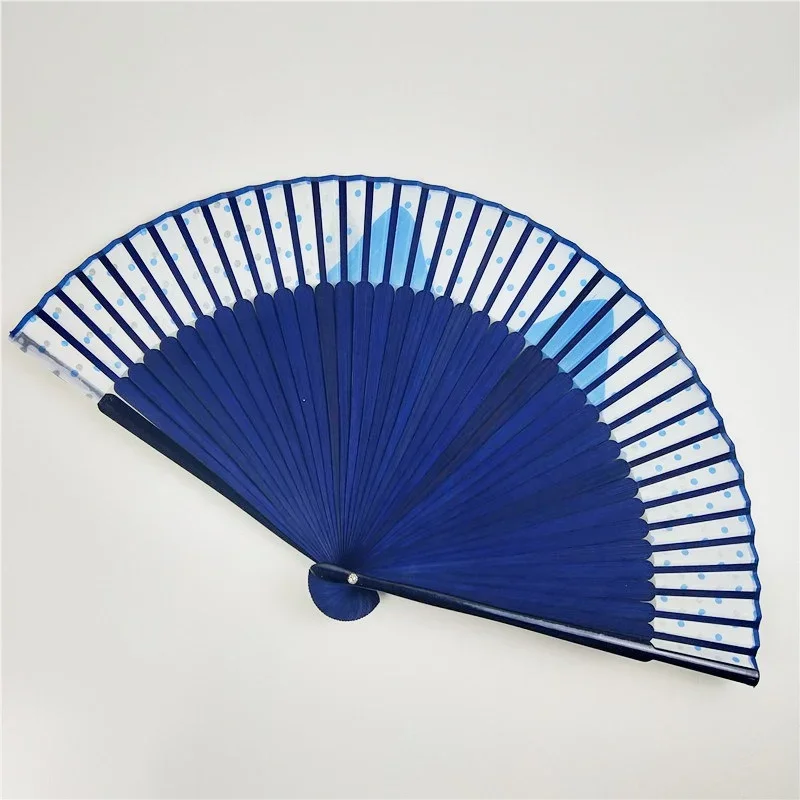 1Pc Cat Pattern Bamboo Folding Fan Japanese Style Women Lovely Cartoon Kitten Hand Fans Handheld Fan Crafts Home Decoration folding fan hand fan