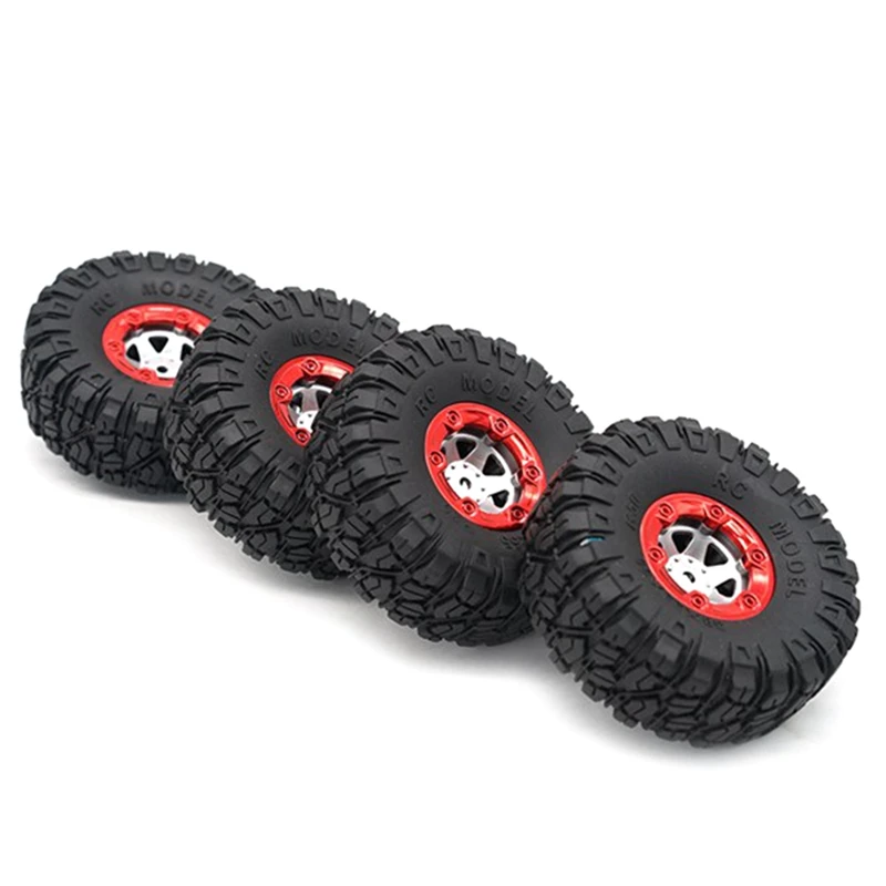 

1:12 RC Truck Crawlers 100Mm Rubber Tires Tyres With Wheel Hex For Wltoys 12428 12423 FY01 FY02 FY03 Replacement Accessories