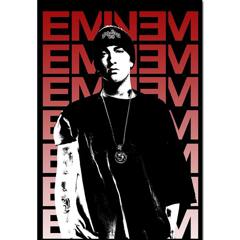 Eminem Posters 8 Mile Poster Hip Hop Rapper Singer Eminem Poster
