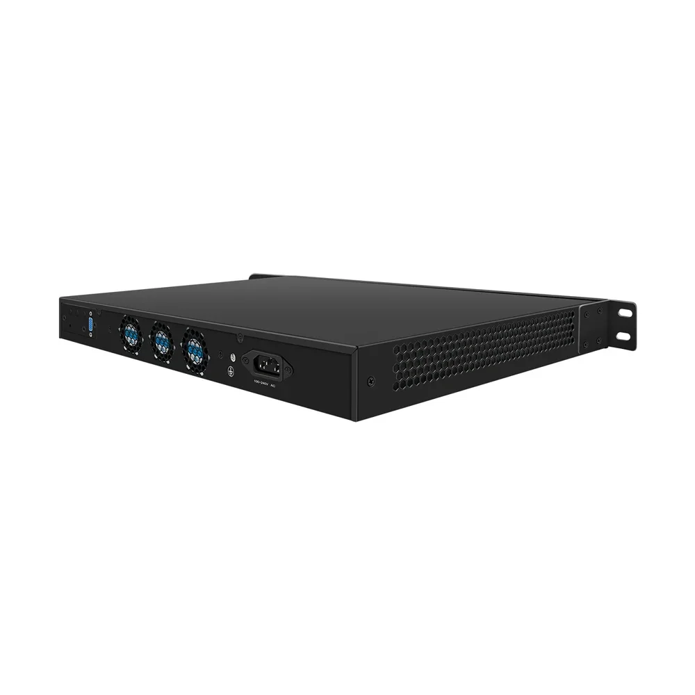 1U Rack Firewall Network 4x i226-V 2.5G+ 4x i226-V 2.5G Intel i3-N305 N100 DDR5 mSATA Soft Router Mini PC Nas Server 5