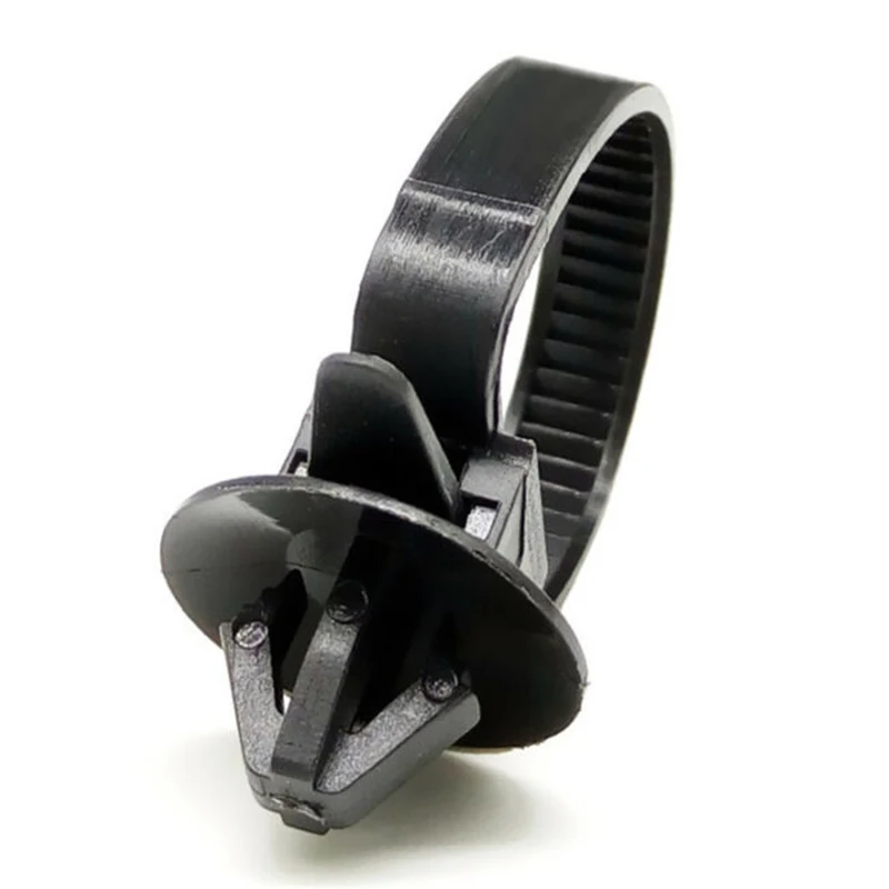 Description Picture 3 of item50pcs Nylon Cable Tie Wrap Fixed Fastener Clips Cars Mount Wire Tie Clip Car Hose Fastening Zip Strap Kit