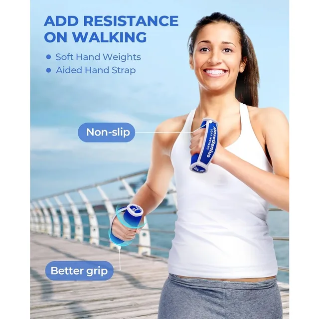 Soft Dumbbell Set with Hand Straps 3