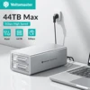 Yottamaster USB3.1 Daisy Chain Hard Drive Storage Box for MAC 2.5"3.5"inch 10Gbps SATA HDD SSD Enclosure Type C HD External Case