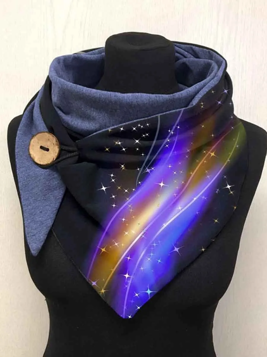 

Women's Streamer Art Print Casual Wrap Scarf