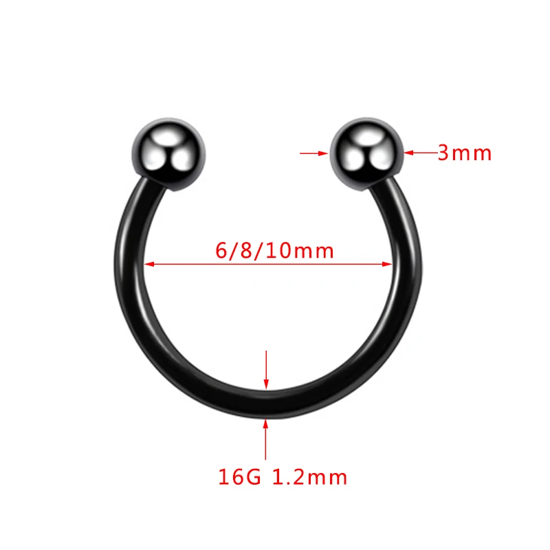 30PCS/Lot Surgical Steel Nose Rings Piercing Jewelry nose rings piercing jewelry body piercing earrings metal jewelry body piercing jewelry body jewelry