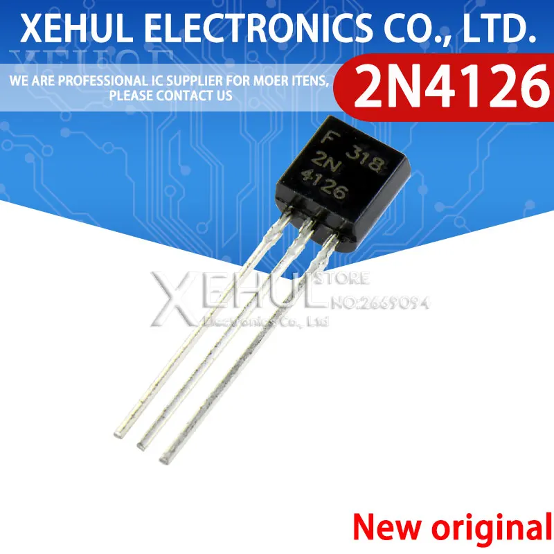 

20/50/100pcs/lot 2N4126 / taping line transistor 4126 TO-92 new original