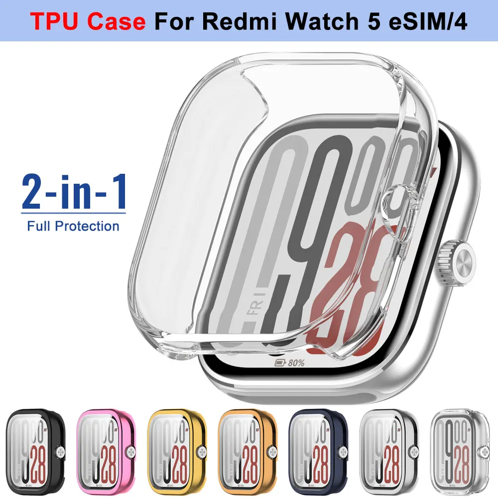 Soft TPU All-Around Bumper Frame Screen Protector Shell
