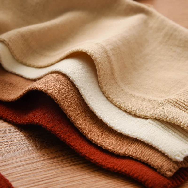 2025 Fashion Versatile Knitted Shawl Scarf Women High-end Capes With Shirts Fashion Thin Neck Protectors For Spring and Autumn