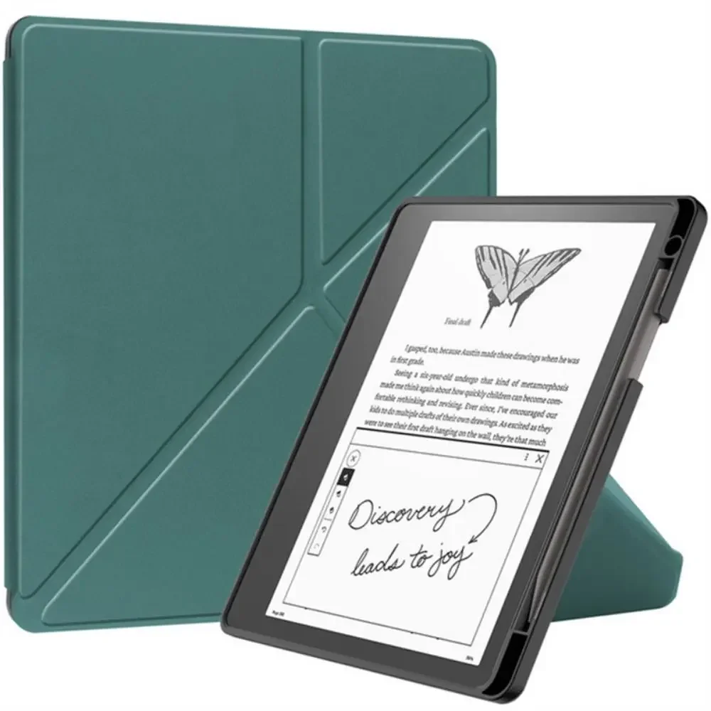 Smart Multi-Fold Stand Case with Magnetic Closure and Auto Wake/Sleep