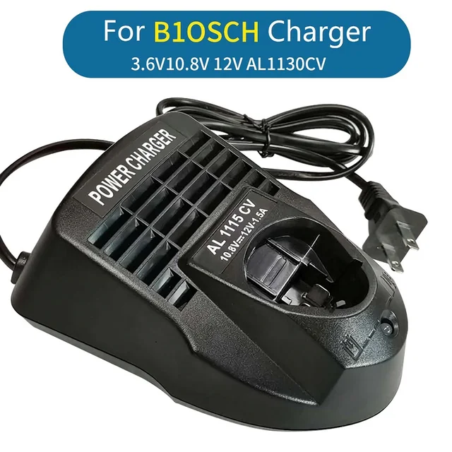 10.8V 12V Lithium Ion Battery Charger Replacement for Bosch BC330