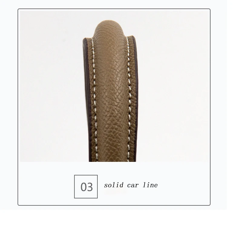 18cm 19cm 20cm DIY Detachable Bag Handles Totes Handbag custom Genuine Leather Bag Strap Handbag Replacement Belt Accessories