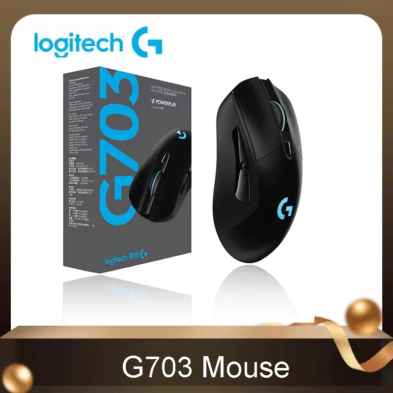 Logitech G703 Lightspeed ワイヤレス ゲーミング マウス 12000 DPI