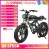 [750W Snow-Proof E-Bike] 48V17.5AH Fat Tire Electric Bicycle for Adults,Shimano 7-Speed 330LBS Load,75Miles 35MPH,Turn Signals 1