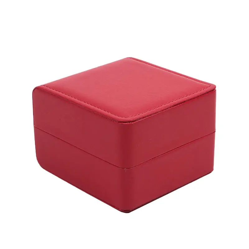 High Grade PU Leather Single Watch Gift Box with Pillow – Elegant Wristwatch Display Ca... - SKU LWGB2010 - UGI Packaging