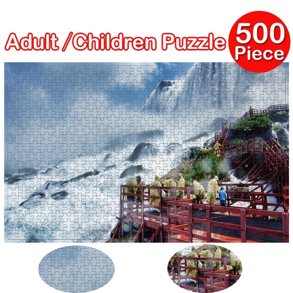 

Kwanzaa Toys Interesting 500 Game Personalized Puzzles Puzzle Gift Piece Large Adults Puzzle Toy Self Checking