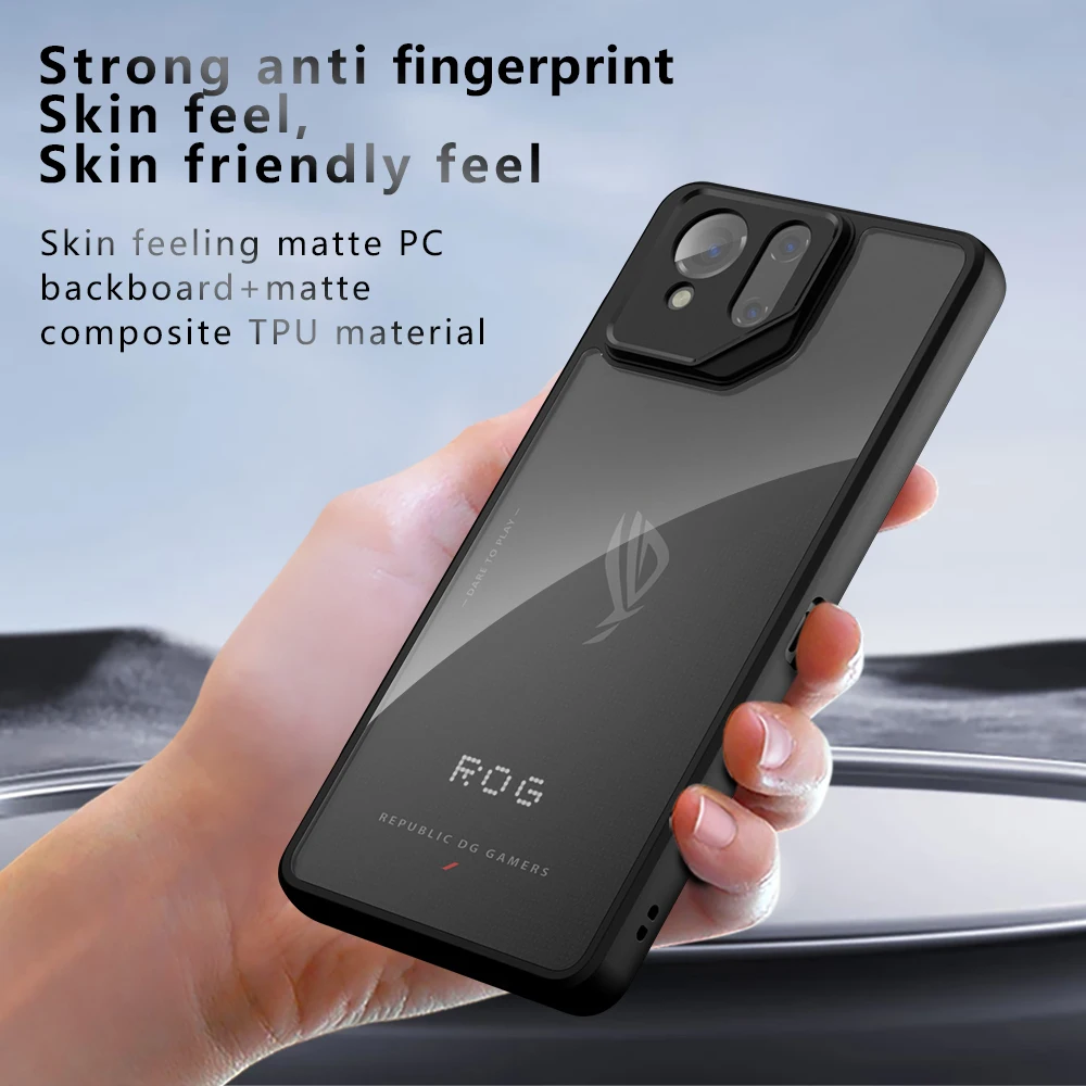 Airbag Super Protection Soft TPU+PC Clear Matte Back Phone Case