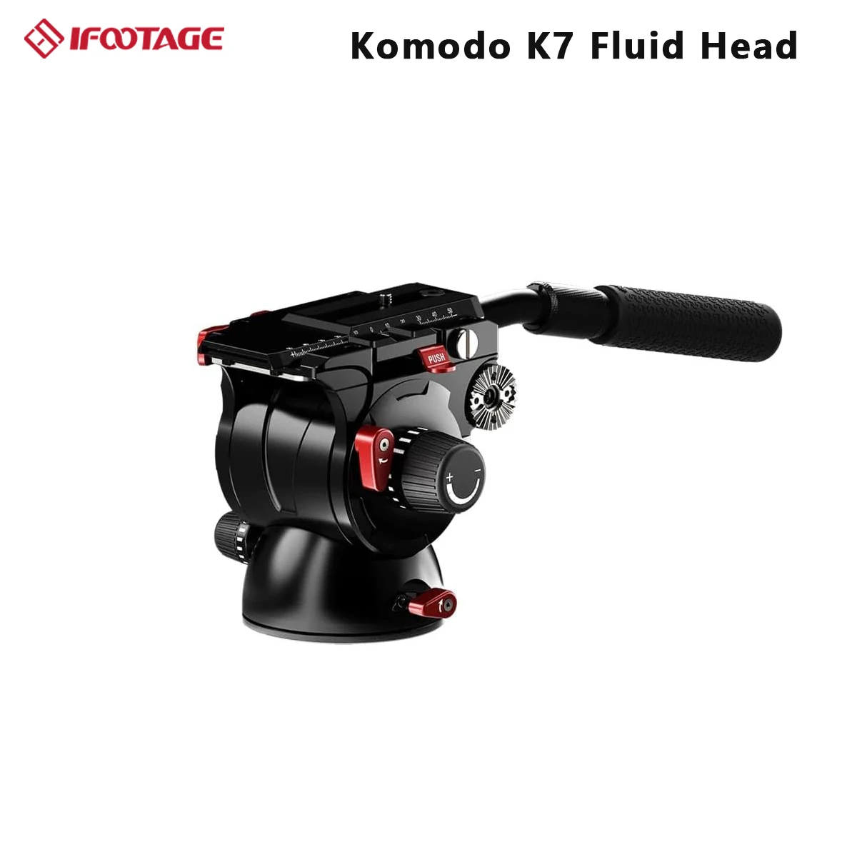 IFOOTAGE Komodo K7 Fluid Head Max Load 7kg Commercial Macro Photography offer Sm