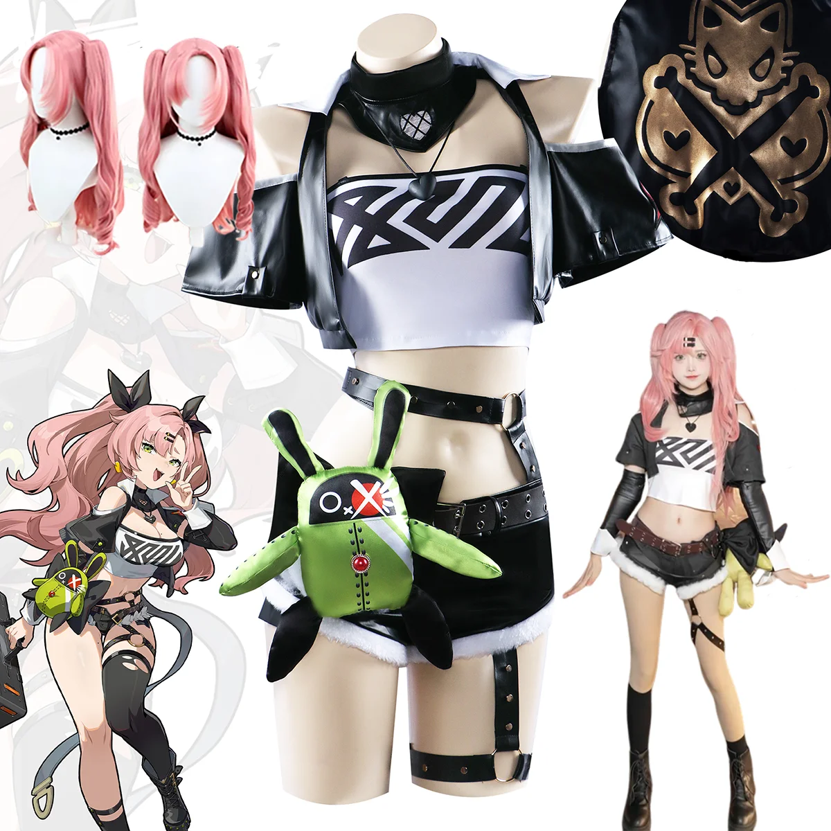 Zenless Zone Zero Nicole Demara Battle Suit Cosplay Costume