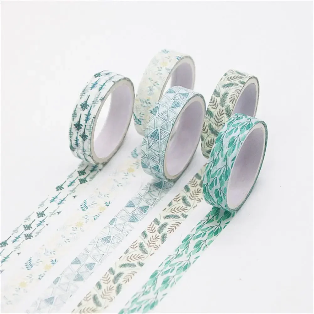 Colorful Decorative Washi Tape Set for Scrapbooking and Stationery Gifts