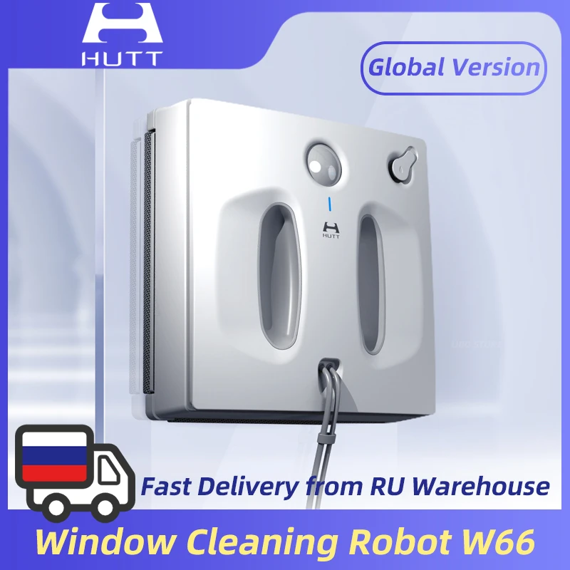Hutt W66 Window Cleaner Robot | Robot Cleaning Windows | Window Robotic ...