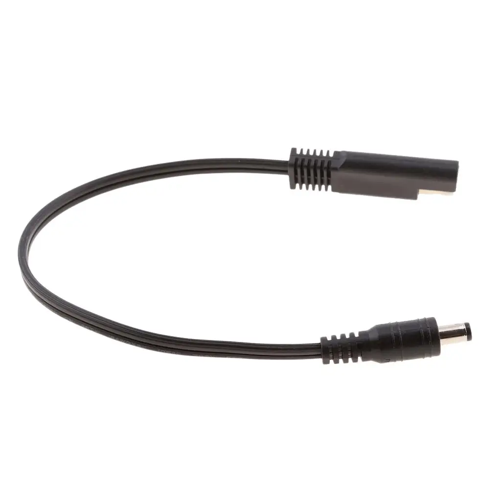 18AWG 남성형 SAE 플랫 플러그 DC 동축 어댑터 케이블, 태양광 발전기 배터리용 고강도 전원 케이블