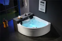 Radio/CD function indoor small corner jacuzzi spa jacuzzi 2